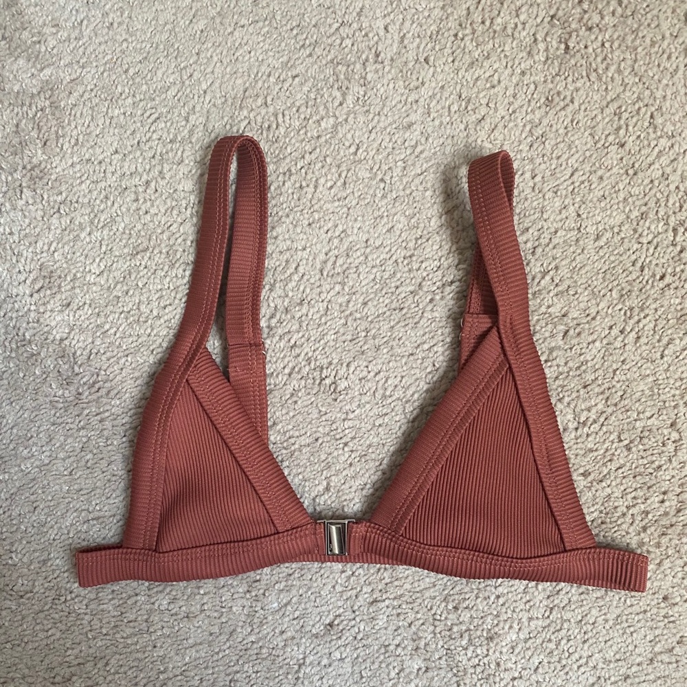 Ribbed Bikini Top